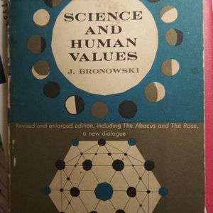 VINTAGE "SCIENCE and HUMAN VALUES" BOOK